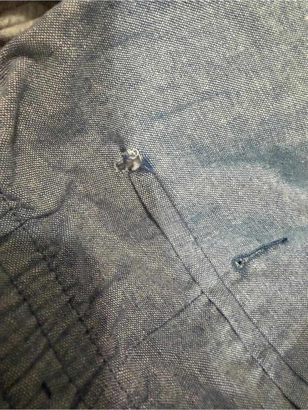 J crew Linen-blend dock short chambray
